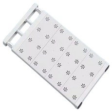 Haegang Corporation 可調節長度壓縮層架, 白色