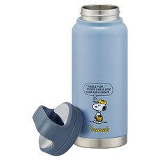 Skater Peanuts 史努比大容量提手不鏽鋼水瓶 STSC8, 800ml, 1個, 混色