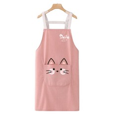 泰坦燈芯絨圍裙, 粉紅色貓咪