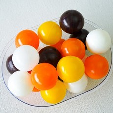 Gaekwacheonsun 綻放氣球碎片 160入+收納網 大型組, 1套, 向日葵(球池球)