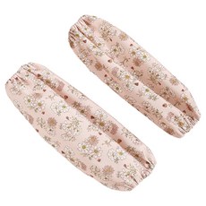 Titan 美術用袖套 2入, 粉色花朵