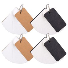 L'utilite 記憶王環狀單字卡 100張, 4個, 混合色