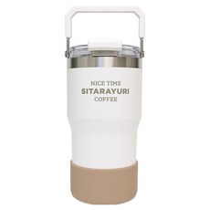 아싸레 텀블러 바닥 미끄럼방지 실리콘 보호커버, 코코아, 1개