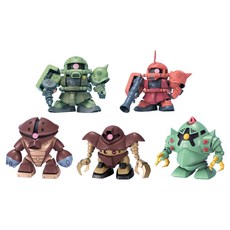 건담 반다이남코 BB전사 기동전사 건담 지온공국군 MS 세트, 1세트