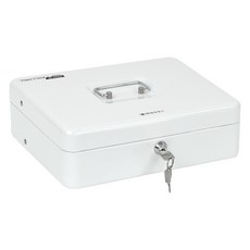 페이퍼프랜드 현대오피스 소형 가정용 미니 카운터 열쇠형 금고 N-402K, 화이트