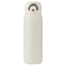 SERATOGA Watertones 單鍵保溫杯, 象牙白, 500ml, 1個