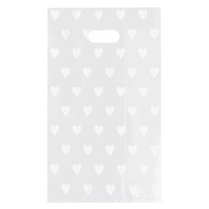 Market Pio 透明愛心外帶塑膠袋 款式1, 100個