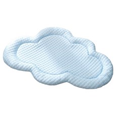 아로하블루 강아지 쿨매트 방석, 워터블루, 1개