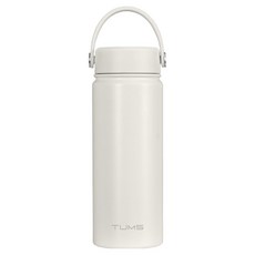 TUMS 搖擺把手隨行杯, 540ml, 顏色:奶油白, 1個