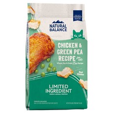 내추럴발란스 고양이 어덜트 LI 레시피 건식사료, 닭, 4.5kg, 1개