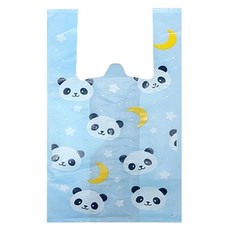 Market Pio 可愛熊貓臉手提塑膠袋 L Type 3, 100個