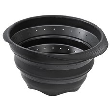 lurch Luch 矽膠濾水籃, 黑色, 1個