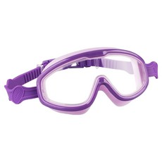 MASE 兒童大框游泳蛙鏡, 1個, 紫色