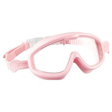 MASE 兒童大框游泳蛙鏡, 1個, 粉紅色