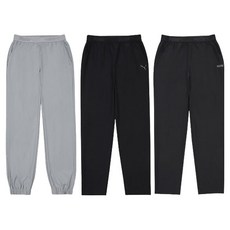 PUMA BODYWEAR 女款聚酯纖維彈性居家長褲3件組