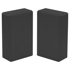 DAEHAN EVA 基本款瑜珈磚, 2個, 黑色