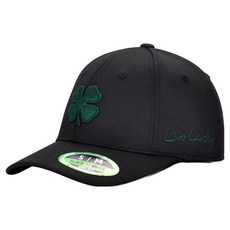 BLACK CLOVER 韓國 Arizona Spirit 高爾夫球帽, 1個, 黑色 + 綠色