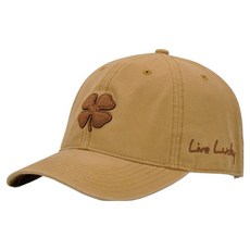 BLACK CLOVER 韓國 PREMIUM SHADE 2 高爾夫球帽, 1個, 棕色