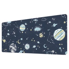 STAR STORE 遊戲運動桌上型滑鼠墊 300 x 600 x 2 mm, 設計3, 1個