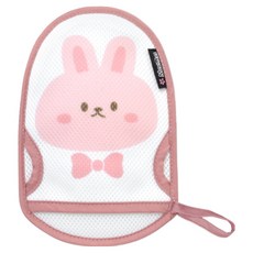 마니또 아동용 쥬쥬 목욕장갑 어덜트, 바니, 1개