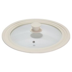 BELLOVIE 矽膠多用途萬用蓋 象牙白, 1個, 26cm