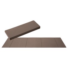 JAMIET 瑜伽折疊墊, 灰色, 1個