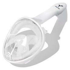 ITS LIFE 第3代兒童全臉式浮潛面罩, 白色