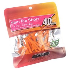 PERFORMANCE GEAR PG Slim 短版高爾夫球Tee組, 1套, 橘色