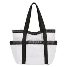 Tapony 多口袋網眼包, 白色