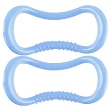 Yoon The Pick 高彈性皮拉提斯瑜珈環, 2個, 藍色