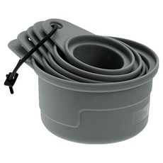 lurch 量杯 250ml + 125ml +80ml + 60ml + 30ml 套組, 1套, 燧石灰