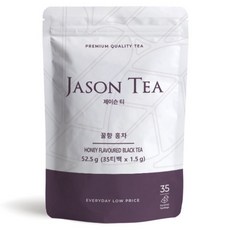 제이슨티 꿀향 홍차 피라미드 티백, 1.5g, 35개입, 1개