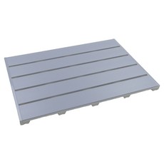 多用途浴室腳踏墊 62 x 42 x 2.5cm, 1個, 淺灰色