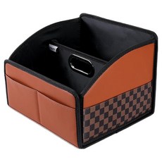 Ez2mk 汽車多功能摺疊便攜皮革收納箱 MS-860, 混色