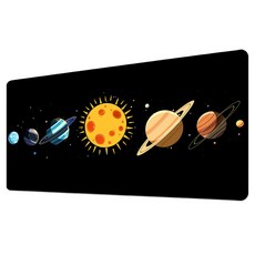 奇趣天地 遊戲 運動 桌墊 滑鼠墊 300 x 800 x 2 mm, 設計16, 1個