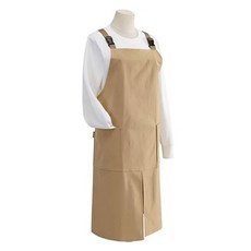Jimba 讓工作順順利利的防水扣環圍裙, 1個, 深米色