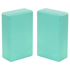 대한 EVA 기본 요가블럭, 민트, 2개