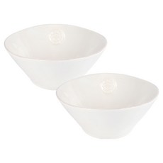 COSTA NOVA Nova 沙拉麵碗 19cm, 2個, 白色