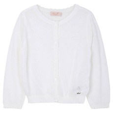 페리미츠 여아용 미니 스카시 니트 가디건 P2521K46035