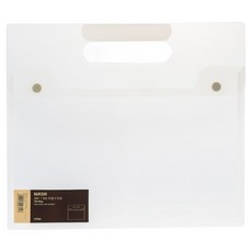 L'utilité A4 方形文件盒, 白色, 1個