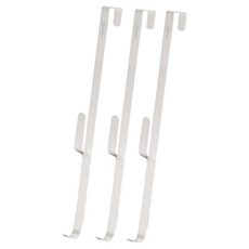 HouseTip 大型門掛式掛鉤, 白色, 3個