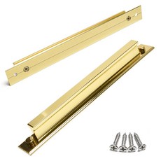 Sonjabisesang 簡約T型軌道板式把手 P192, 2個, 金色