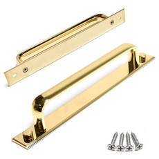 Sonjabisesang 簡約早晨板式把手 P160, 2個, 金色