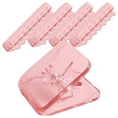 Maket Gamseong 塑膠夾 冰沙粉色, 50個, 1入