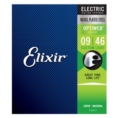 Elixir 電吉他 Optiweb Custom Light, 單一商品, 19027, 1個