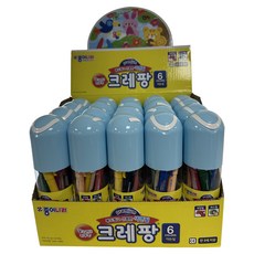 JONG IE NARA Cray-pang 細芯 6支 + 畫筆組, 20套, 6色