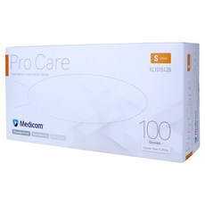 메디컴 프로케어 진료용 라텍스 장갑 100p, 아이보리, 소(S), 1개