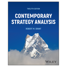 Contemporary Strategy Analysis 12th Edition, Wiley