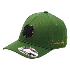 BLACK CLOVER 韓國優質Bravo 1記憶貼合運動帽, 森林綠, 1個