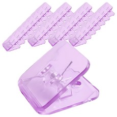 Maket Gamseong 塑膠夾 冰沙紫色, 50個, 1入